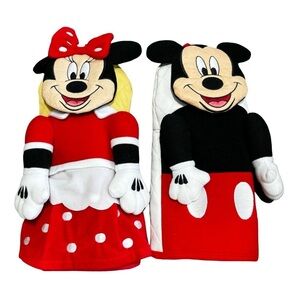 Disney Parks Mickey and Minnie large oven mits
